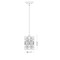 Z-Lite Dealey 1 Light Mini Pendant, Matte Black + Clear Crystal 6010MP-MB - alternate 8